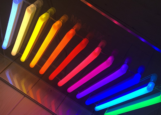 LED-Neonschild - Farbauswahl weiß, warm weiß, gelb, gold, ornage, rot, rosa, pink, lila, blau, hellblau, grün