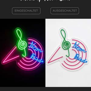 Individuelles LED-Neonschild 'Neon Bird'