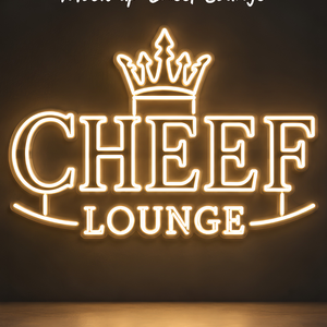 Individuelles LED-Neonschild 'Cheef Lounge'