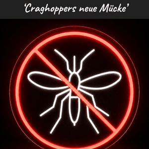 Individuelles LED-Neonschild 'Craghoppers neue Mücke'