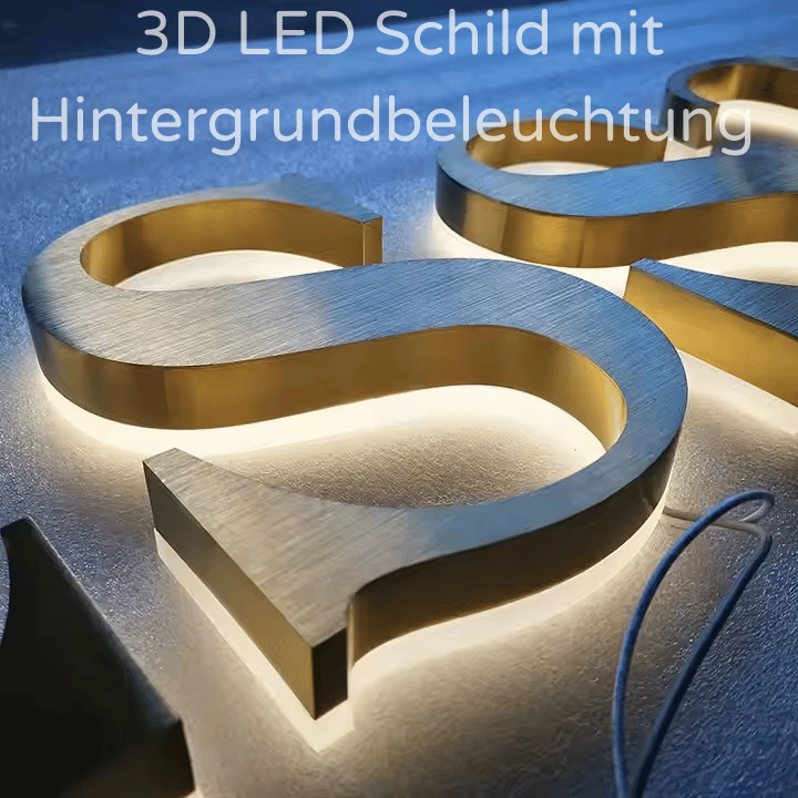 Individuelles LED Schild für Sylwia 