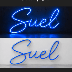 Individuelles LED-Neonschild 'Suel'
