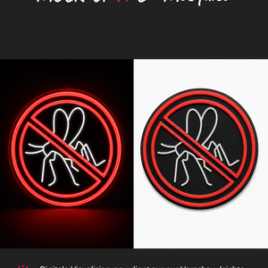 Individuelles LED-Neonschild 'Craghoppers Mosquito'