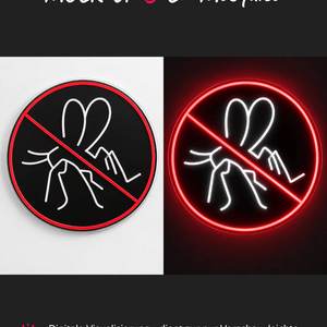 Individuelles LED-Neonschild 'Craghoppers Mosquito'