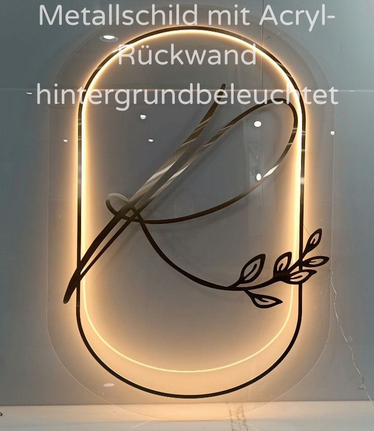 Individuelles LED Schild für Sylwia 